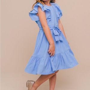 Mini Clary Dress in Bluebell